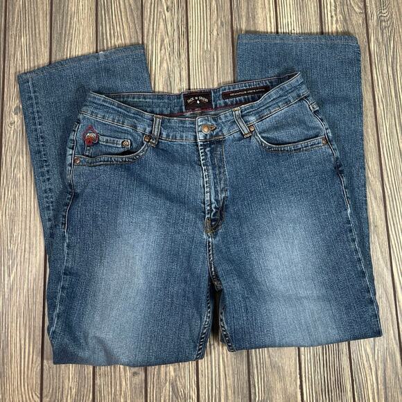 Jack Of Spades Men High Roller Stretch Jeans 33x30 Loose Straight On Trend - Picture 6 of 11